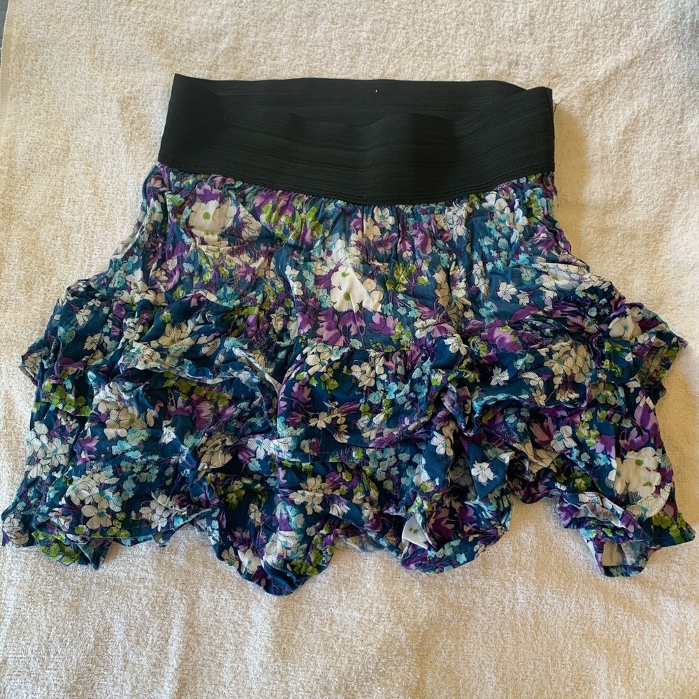 Flowered skirt